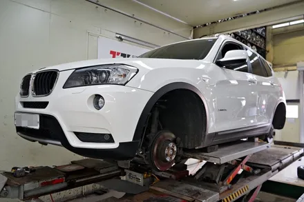 [ BMW 휠튜닝] BMW X3, X4 M 정품 20인치휠 + 금호 PS71 타이어 장착. 중고휠 전문점 (주)티티모터스 / 인천 서구 석남동
