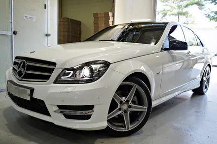 [벤츠 휠튜닝] 벤츠 C클래스 C200 휠교체. C250 AMG 정품,중고 18인치휠 장착! 휠전문점 부천 티티모터스 / 인천 서구 석남동