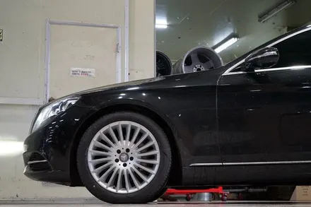 [벤츠 휠튜닝] 벤츠 W222 S클래스 S350 순정,중고 19인치휠 + 브리지스톤 타이어 장착작업!! 휠전문점 (주)티티모터스 / 인천 서구 석남동