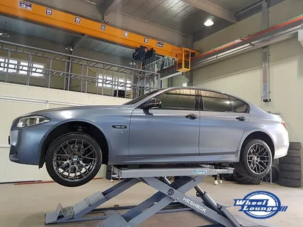 [ 청라 휠수리 전문점 ] BMW 19인치휠 고스트크롬 분체도장,휠도색 작업. 인천 휠수리 전문점 휠라운지 / 인천 서구 석남동