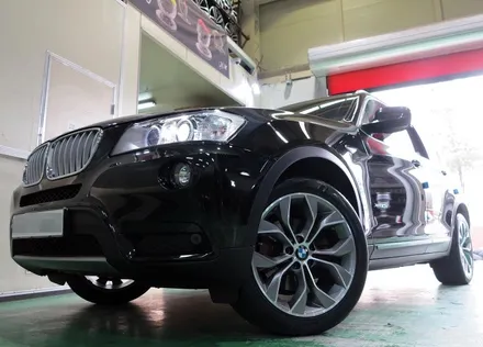 BMW X3 19인치 휠 튜닝!! BMW X4 순정 19인치 휠+금호 마제스티+휠 타이어+ 3D 얼라인먼트+bmw 휠 / 인천 서구 석남동