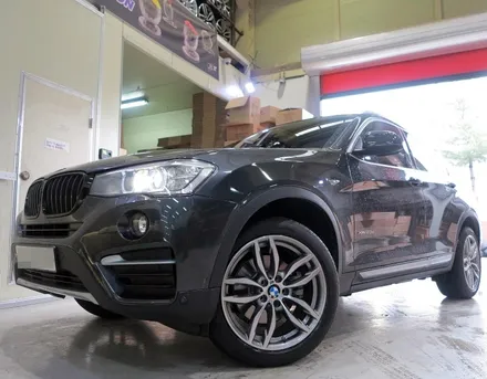 BMW X4 휠 튜닝 작업. BMW X4 M 19인치 휠 장착 작업!! BMW 휠 전문점 + 휠 밸런스 + (주)티티 모터스 / 인천 서구 석남동