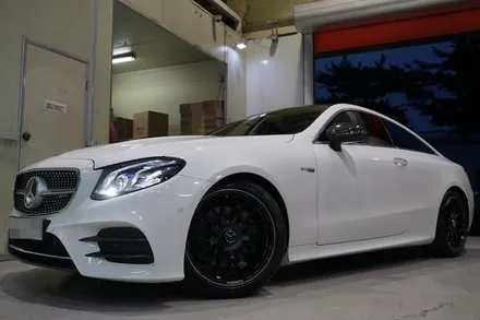 [벤츠 휠튜닝] 벤츠 E220 쿠페,C63 AMG 정품 중고 19인치휠 장착작업! / 인천 서구 석남동