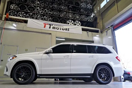 [ 벤츠 GLS 21인치 휠튜닝 ] 벤츠 GLE 63 AMG 정품,중고 21인치휠 장착!! 벤츠휠 점문점 티티모터스 / 인천 서구 석남동