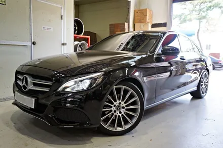 [벤츠 마차휠] 벤츠 W205 C200 휠튜닝. 벤츠 정품 중고 AMG 19인치휠 + 금호타이어 PS71 장착!! / 인천 서구 석남동