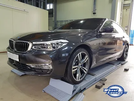 [ BMW 캘리퍼 도장] BMW 6GT 금호 마제스티 타이어교체. 캘리퍼 도색 작업. 휠 분체도장 전문점 휠라운지 / 인천 서구 석남동