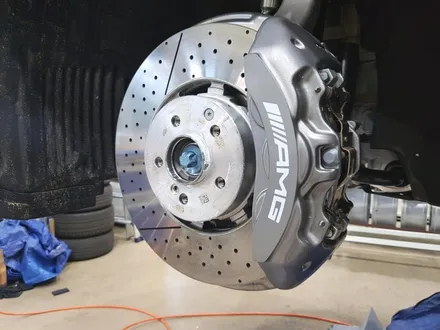 벤츠 휠 도색 임판 달고 방문해주신 GT 43 AMG 고객님! / 인천 서구 석남동
