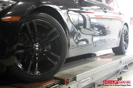 일산 BMW F30 320D 신형 M3 스타일 18인치 휠 타이어 장착 작업!! 금호타이어 + 휠 타이어 + BMW 휠 + 휠 전문점 + 인치업매니아 / 인천 서구 석남동