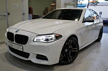 [BMW 휠튜닝] BMW F10 550D 437M 19인치휠 장착작업. (주)티티모터스 / 인천 서구 석남동