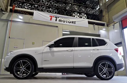 [ BMW 휠튜닝] BMW X3, X4 M 정품 20인치휠 + 금호 PS71 타이어 장착. 중고휠 전문점 (주)티티모터스 / 인천 서구 석남동