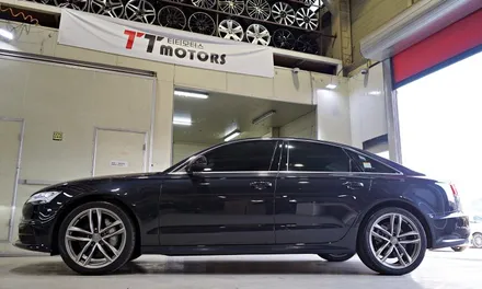 [ 아우디 휠튜닝 ] A6 40TFSI 20인치휠 장착. 아우디 S6휠, S7휠 정품 중고 20인치 + 금호 PS91 타이어 / 인천 서구 석남동