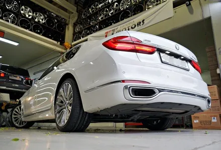 [BMW 휠튜닝] BMW G12 740LI 20인치 휠타이어 교체. BMW 750LI 20인치휠 + 금호타이어 장착!! / 인천 서구 석남동