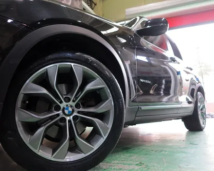 BMW X3 19인치 휠 튜닝!! BMW X4 순정 19인치 휠+금호 마제스티+휠 타이어+ 3D 얼라인먼트+bmw 휠 / 인천 서구 석남동