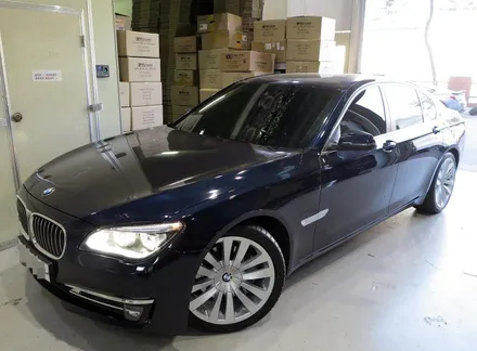 [BMW 휠튜닝] BMW 7시리즈 730D 정품 인디비주얼 20인치휠 + 던롭타이어 장착가업!! 휠전문점 + BMW순정휠 + 티티모터스 / 인천 서구 석남동