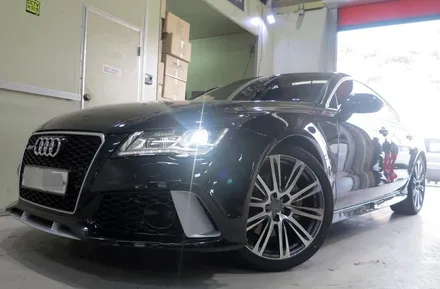 [아우디 휠튜닝] 아우디 A7 프레스티 20인치휠 + 금호 PS91 265 35 20타이어 장착작업!! 아우디 A7 55TDI 스포츠테크니컬 21인치휠 판매.휠전문점 티티모터스 / 인천 서구 석남동