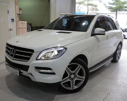 [벤츠 휠 튜닝] 벤츠 ML 350 20인치 휠 장착 작업!! 벤츠 GLE 350 AMG 순정 20인치 휠 + 벤츠 정품 중고 휠 전문점 (주)티티 모터스 / 인천 서구 석남동