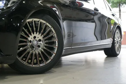 [벤츠 휠튜닝] 벤츠 S클래스 S350D 스퍼터링 크롬 19인치휠 + 미쉐린 프라이머쉬 2 ZP 타이어 장착작업!! 부천 순정휠,정품휠 전문점 (주)티티모터스 / 인천 서구 석남동