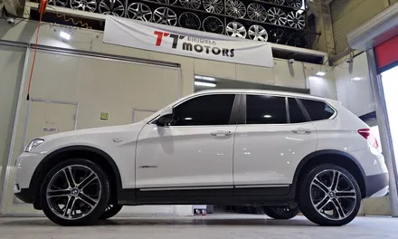 [ BMW 휠튜닝] BMW X3, X4 M 정품 20인치휠 + 금호 PS71 타이어 장착. 중고휠 전문점 (주)티티모터스 / 인천 서구 석남동