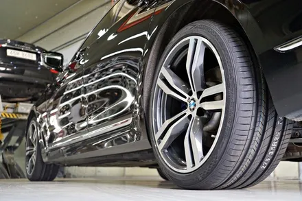 [BMW 휠튜닝 작업] BMW G11 730D 정품,중고 648M + 금호 TA91 마제스티 20인치 휠타이어 장착작업! / 인천 서구 석남동