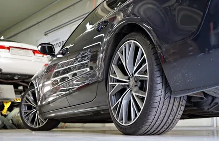 [아우디 휠튜닝 작업] 아우디 A7 55TDI 순정,중고 20인치휠 장착작업!! 아우디휠 전문점 부천 티티모터스 / 인천 서구 석남동