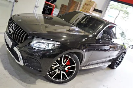 벤츠 GLC 300 휠교체. GLC 43 AMG 정품,중고 21인치휠 + 미쉐린 PS4 SUV 21인치 타이어 장착작업!! 부천 티티모터스 / 인천 서구 석남동