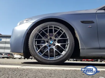 [ 청라 휠수리 전문점 ] BMW 19인치휠 고스트크롬 분체도장,휠도색 작업. 인천 휠수리 전문점 휠라운지 / 인천 서구 석남동