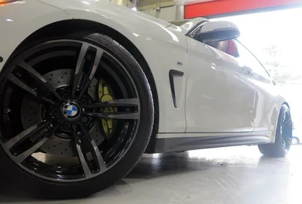 [ BMW F36 4시리즈 435D 휠 튜닝 작업기] BMW M3, M4 순정 19인치 휠 장착. 휠 전문점 + 티티 모터스 / 인천 서구 석남동