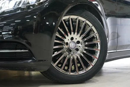 [벤츠 휠튜닝] 벤츠 S클래스 S350D 스퍼터링 크롬 19인치휠 + 미쉐린 프라이머쉬 2 ZP 타이어 장착작업!! 부천 순정휠,정품휠 전문점 (주)티티모터스 / 인천 서구 석남동