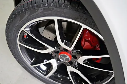 [벤츠 GLC 휠튜닝 작업] 벤츠 GLC 43 AMG 정품 21인치휠 + 피렐리 스콜피온 올시즌 21인치 타이어 장착작업!! / 인천 서구 석남동