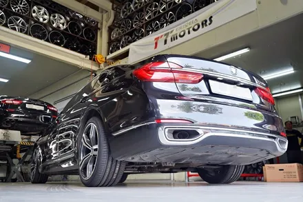 [BMW 휠튜닝 작업] BMW G11 730D 정품,중고 648M + 금호 TA91 마제스티 20인치 휠타이어 장착작업! / 인천 서구 석남동