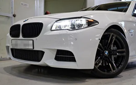 [BMW 휠튜닝] BMW F10 550D 437M 19인치휠 장착작업. (주)티티모터스 / 인천 서구 석남동