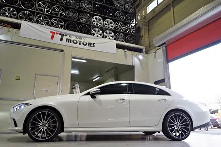 [벤츠 휠튜닝] 벤츠 CLS 400D 마차휠 20인치휠 장착!! 벤츠 GLC 순정 20인치휠 + 한국타이어 장착!! / 인천 서구 석남동