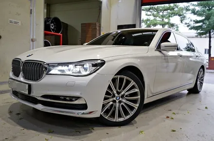 [BMW 휠튜닝] BMW G12 740LI 20인치 휠타이어 교체. BMW 750LI 20인치휠 + 금호타이어 장착!! / 인천 서구 석남동