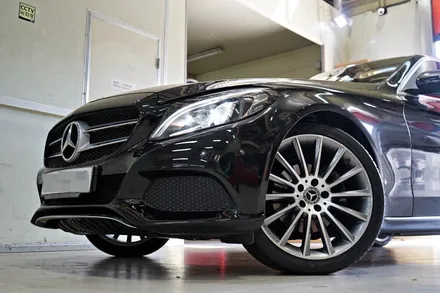 [벤츠 마차휠] 벤츠 W205 C200 휠튜닝. 벤츠 정품 중고 AMG 19인치휠 + 금호타이어 PS71 장착!! / 인천 서구 석남동