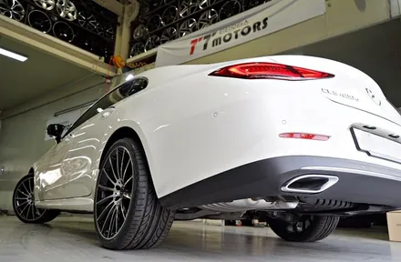 [벤츠 휠튜닝] 벤츠 CLS 400D 마차휠 20인치휠 장착!! 벤츠 GLC 순정 20인치휠 + 한국타이어 장착!! / 인천 서구 석남동