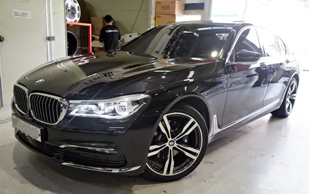 [BMW 휠튜닝 작업] BMW G11 730D 정품,중고 648M + 금호 TA91 마제스티 20인치 휠타이어 장착작업! / 인천 서구 석남동