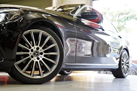 [벤츠 마차휠] 벤츠 W205 C200 휠튜닝. 벤츠 정품 중고 AMG 19인치휠 + 금호타이어 PS71 장착!! / 인천 서구 석남동
