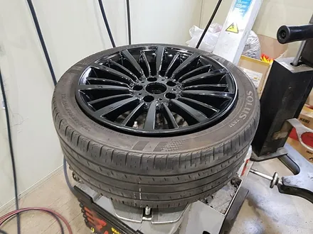 BMW 4시리즈 18인치휠 블랙유광 휠 분체도장. 인천 휠라운지 / 인천 서구 석남동