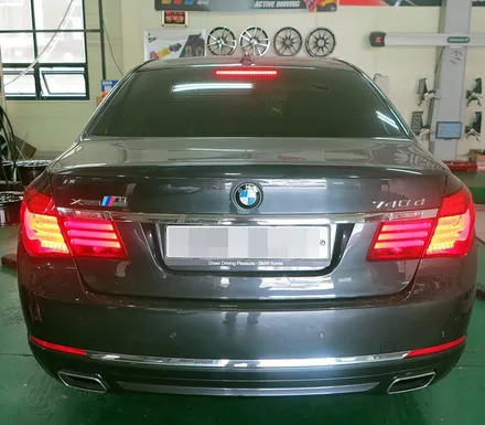 ★티티 모터스★ BMW 740D 순정 휠 스퍼터링 크롬 휠 도장 19인치 휠 장착 작업!! 휠도 색 + 크롬 휠 + 휠 전문점 + 순정 휠 전문점 + 스퍼터링 / 인천 서구 석남동