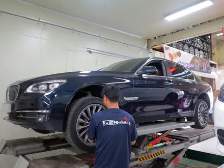 [BMW 휠튜닝] BMW 7시리즈 730D 정품 인디비주얼 20인치휠 + 던롭타이어 장착가업!! 휠전문점 + BMW순정휠 + 티티모터스 / 인천 서구 석남동