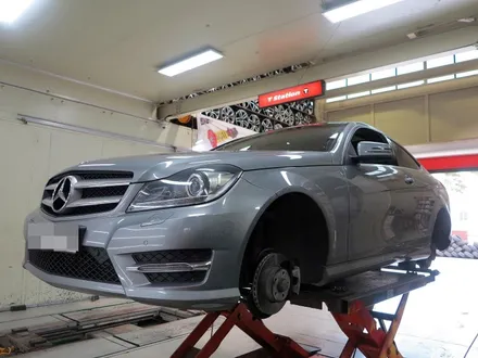 [벤츠 C 클래스] 벤츠 C220 정품 휠 AMG 휠로 교체 + 미쉐린 PS3 타이어 장착!! 벤츠 휠 튜닝 + 휠 전문점 + 티티 모터스 / 인천 서구 석남동