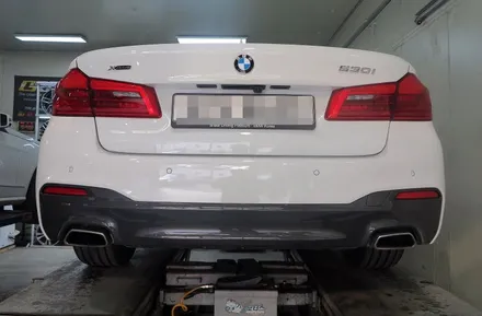 [BMW 휠 튜닝] BMW G30 정품 647M 19인치 휠 + 미쉐린 PS 4S 타이어 장착 작업!! 얼라이먼트 작업 + 순정 중고 휠 전문점 (주)티티 모터스 / 인천 서구 석남동