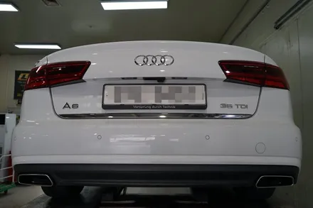 [아우디 휠튜닝] 아우디 A6 35TDI 휠교체 작업. 아우디 A6 40TDI 정품 19인치휠 + 255 40 19 타이어 장착작업!! 휠전문점 (주)티티모터스 / 인천 서구 석남동