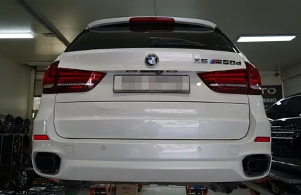 [BMW 휠튜닝] BMW X5 M50D 정품 중고 20인치휠 + 미쉐린 래티튜드 스포츠3 타이어 장착작업!! / 인천 서구 석남동