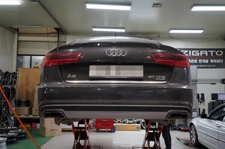 [아우디 휠튜닝] 아우디 A6 40TFSI 순정,중고 20인치휠 + 금호 PS71 타이어 장착작업!! 휠전문점 (주)티티모터스 / 인천 서구 석남동