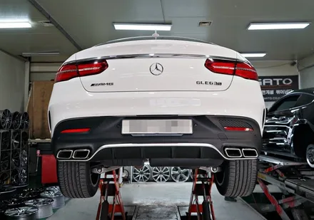 [벤츠 휠튜닝] GLE 63 AMG S 쿠페 순정,중고 22인치휠 + 콘티넨탈 22인치 타이어 장착작업!! 휠전문점 티티모터스 / 인천 서구 석남동