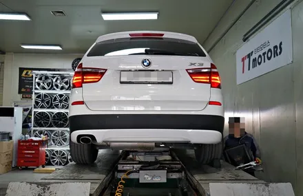 [ BMW 휠튜닝] BMW X3, X4 M 정품 20인치휠 + 금호 PS71 타이어 장착. 중고휠 전문점 (주)티티모터스 / 인천 서구 석남동