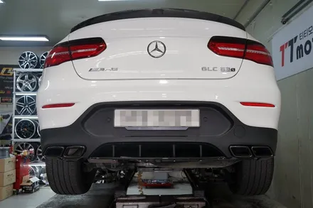 [벤츠 GLC 휠튜닝 작업] 벤츠 GLC 43 AMG 정품 21인치휠 + 피렐리 스콜피온 올시즌 21인치 타이어 장착작업!! / 인천 서구 석남동