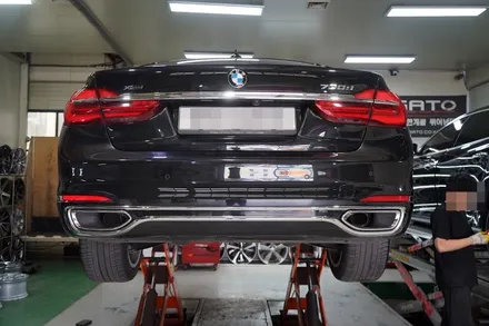 [BMW 휠튜닝 작업] BMW G11 730D 정품,중고 648M + 금호 TA91 마제스티 20인치 휠타이어 장착작업! / 인천 서구 석남동