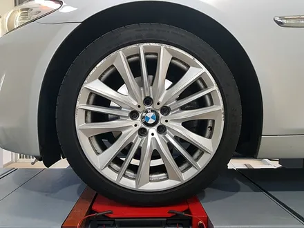 (인천 휠수리 전문점) BMW 5시리즈 19인치휠 분체도장, 다이아몬드커팅 작업!! 인천 휠라운지 / 인천 서구 석남동
